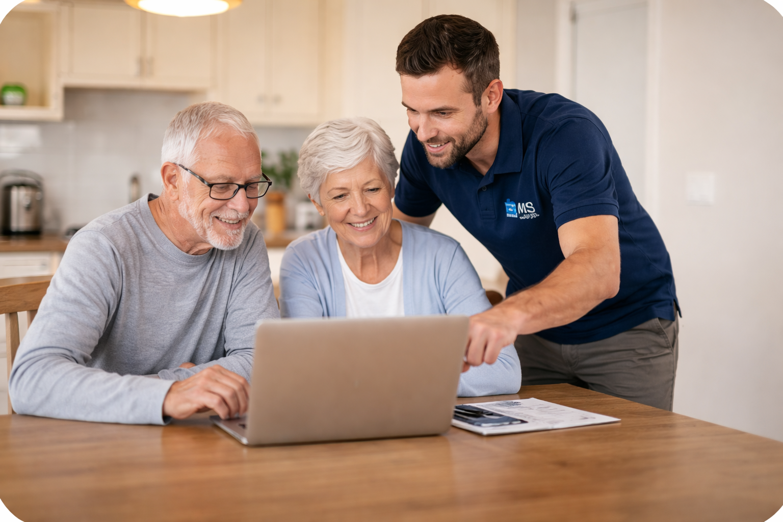 JMS Tech Support technician providing local support